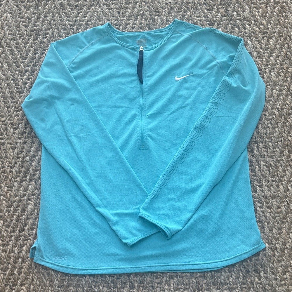 Nike Women Nike Fit Long Sleeve 1/4 Zip Top
